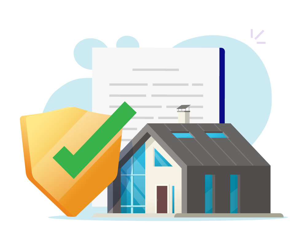 Insurance Home Graphic